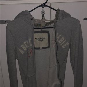 Abercrombie zip up sweater